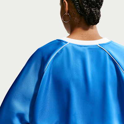 Nike Sportswear Oversize Saten Kadın Üstü görsel 2