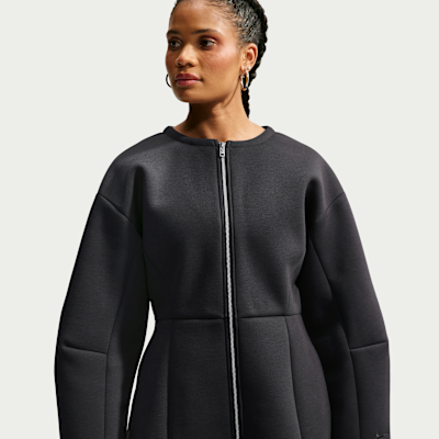 Nike Pregame Fleece Oversize Kadın Elbise görsel 2