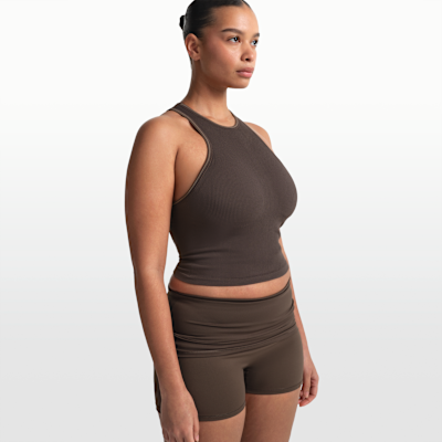 NikeSKIMS Ribbed Seamless Camiseta de tirantes con cuello alto - Mujer