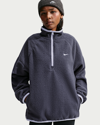 Женские Nike Sportswear Oversized Fleece Top