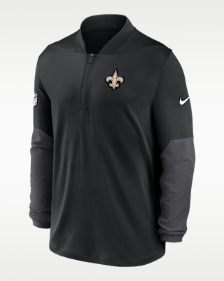 Мужские  New Orleans Saints Feel The Pressure Nike Dri-FIT NFL 1/2-Zip Top