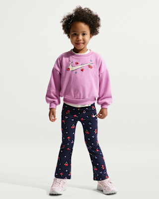 Детские тайтсы Nike Cherry Toddler Crew and Leggings Set