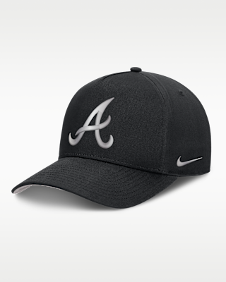 Мужские  Atlanta Braves Rise Nike Dri-FIT MLB A-Frame Trucker Adjustable Hat