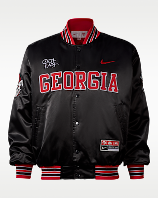 Мужская куртка Satin Bomber Nike x UGA x Outkast