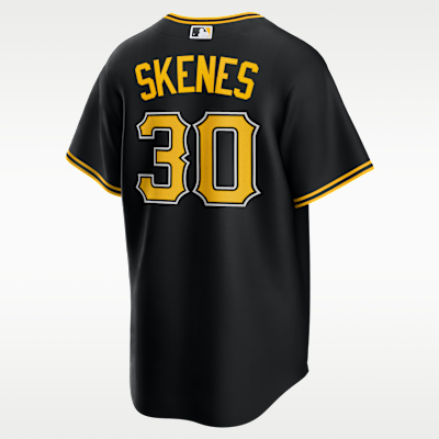 Jersey Nike de la MLB Replica para hombre Paul Skenes Pittsburgh Pirates
