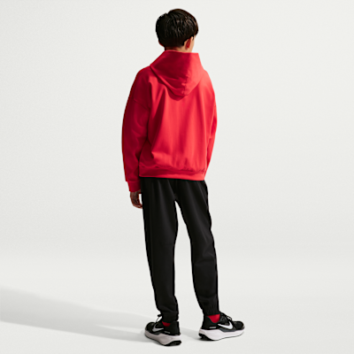 Nike Pro Big Kids' (Boys') Dri-FIT Fleece Pullover Hoodie