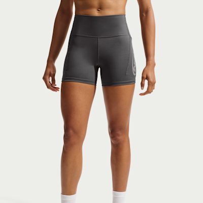 Nike Swift Yüksek Belli 10 cm Sıkı Kesimli Kadın Koşu Şortu görsel 2