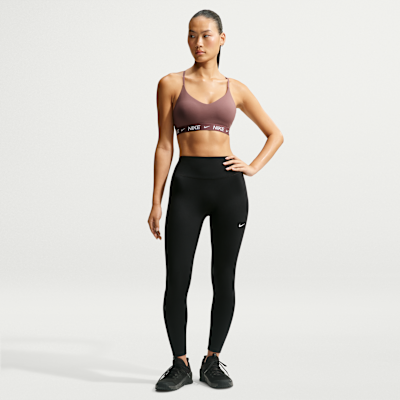 Nike Indy Hafif Destekli Pedli Ayarlanabilir Kadın Spor Sütyeni görsel 4