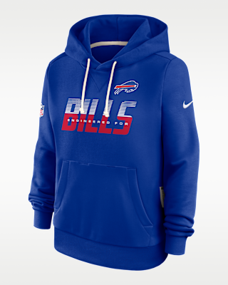 Женское худи Buffalo Bills Sideline Standard Issue Nike Dri-FIT NFL Pullover Hoodie