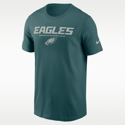 Philadelphia Eagles Sideline Team Issue Men's Nike Dri-FIT NFL T-Shirt