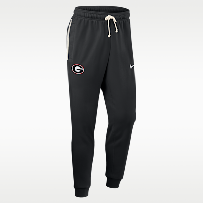 Pants universitarios Nike Dri-FIT entallados para hombre Georgia Sideline