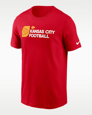 Мужская футболка Kansas City Chiefs Team Outline Essential Nike NFL