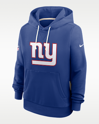 Женское худи New York Giants Sideline Nike Dri-FIT NFL Pullover Hoodie