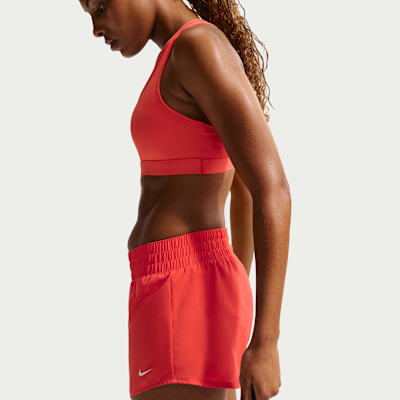Nike One Dri-FIT Normal Belli 8 cm Slip Astarlı Kadın Şortu görsel 4