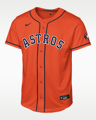 Детские джерси Houston Astros Big Kids' Nike MLB Stadium Home Jersey