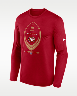 Мужская футболка San Francisco 49ers Legend Icon Nike Dri-FIT NFL Long-Sleeve