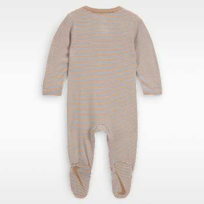 Nike Baby (0-9M) Striped Footed Coverall