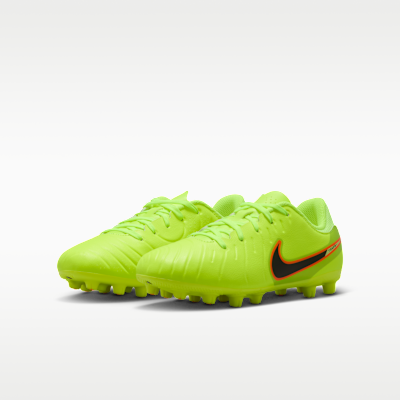 Nike Jr. Tiempo Legend 10 Academy Little/Big Kids' Hard-Ground Low-Top Soccer Cleats