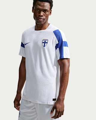 Мужские джерси Finland 2026 Match Home Nike Aero-FIT Soccer Authentic Jersey