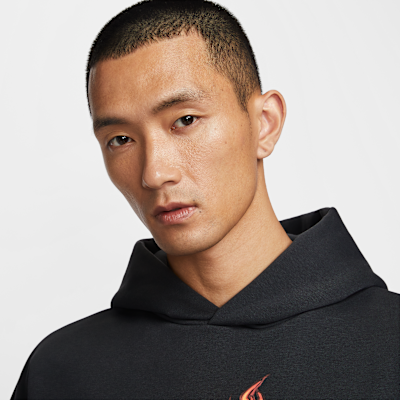 LeBron "Good Intentions" Men's Therma-FIT Brushed Pullover Basketball Hoodie