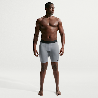 Nike Pro Dri-FIT Uzun Erkek Fitness Şortu görsel 8