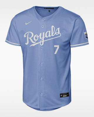 Детские джерси Bobby Witt, Jr. Kansas City Royals Big Kids' Nike MLB Stadium Home Jersey