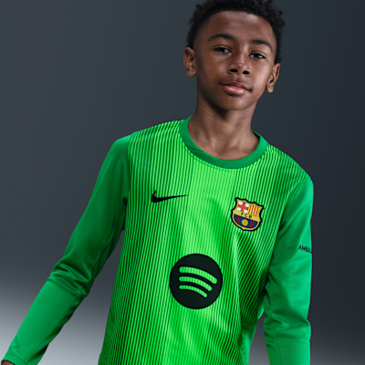 Maillot de foot Replica Nike Dri-FIT FC Barcelona 2025/26 Stadium Gardien de but pour ado