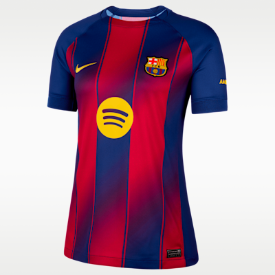 Pedri Barcelona 2025/26 Stadium Home Women's Nike Dri-FIT Soccer Jersey
