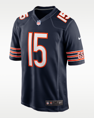 Мужские джерси Rome Odunze Chicago Bears Nike NFL Game Jersey