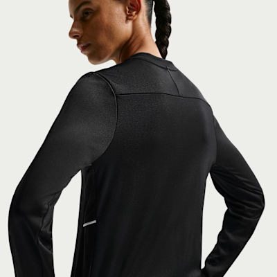 Nike Academy Dri-FIT Crew Yakalı Uzun Kollu Kadın Futbol Üstü görsel 2