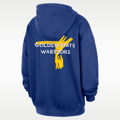 Golden State Warriors Courtside Men's Jordan NBA Club Premium Pullover Hoodie