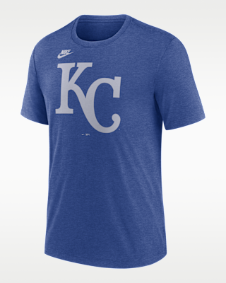 Мужская футболка Kansas City Royals Cooperstown Logo Nike MLB