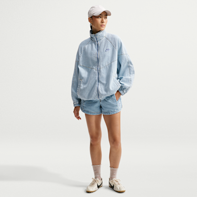 Nike Sportswear Tempo Normal Belli Denim Kadın Şortu