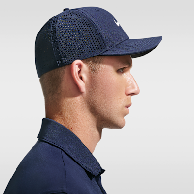 Nike Rise Dri-FIT ADV SwooshFlex Yapılı Golf Şapkası görsel 4