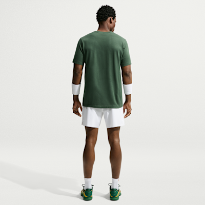 NikeCourt Dri-FIT Erkek Tenis Tişörtü görsel 5