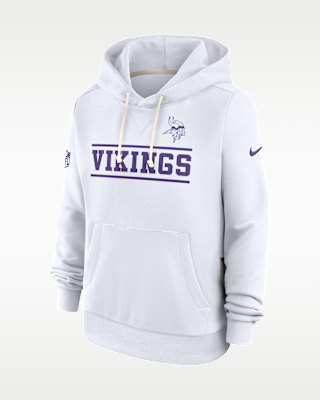 Женское худи Minnesota Vikings Sideline Standard Issue Alt Nike Dri-FIT NFL Pullover Hoodie