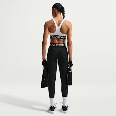 Nike Pro 365 Hafif Destekli Pedsiz Kadın Spor Sütyeni görsel 5