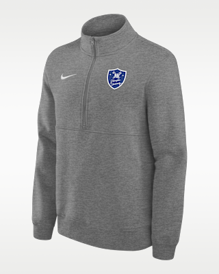 Мужские  Nike College (Hampton University Club Fleece 1/4-Zip Top