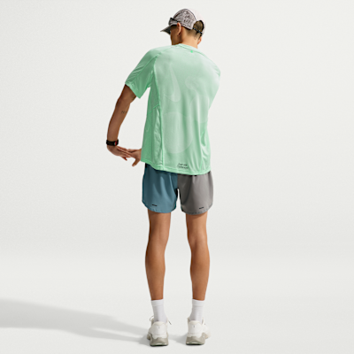 Nike Dri-FIT Kısa Kollu Erkek Koşu Üstü görsel 5