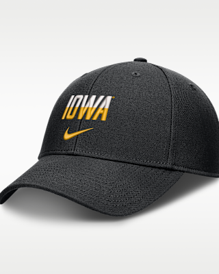 Женские  Iowa Sideline Rise Gameday Nike Dri-FIT College Trucker Adjustable Hat