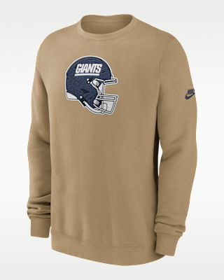 Мужские  New York Giants Swing Pass Rewind Club Nike NFL Pullover Crew