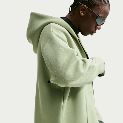 Nike Tech Fleece Tam Boy Fermuarlı Erkek Kapüşonlu Üst görsel 3