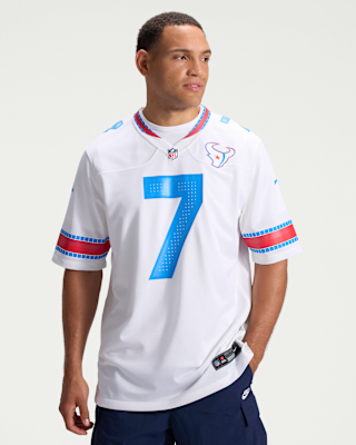 Мужские джерси C.J. Stroud Houston Texans Rivalries Collection Nike NFL Game Jersey