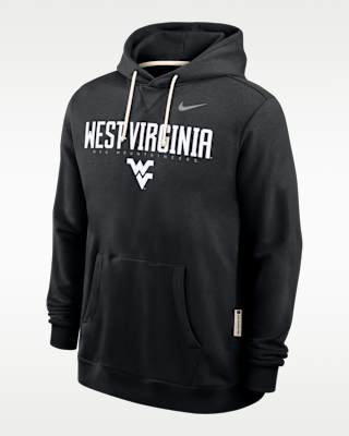 Мужское худи West Virginia Sideline Nike Dri-FIT College Pullover Hoodie