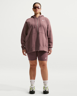Женские шорты Nike Sportswear Classic High-Waisted 8" Biker Shorts (Plus Size)