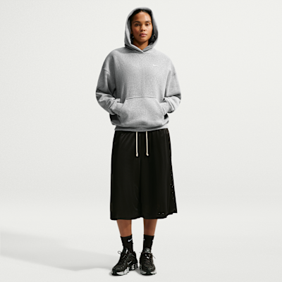 Nike Studio Fleece Kalın Oversize Kapüşonlu Kadın Sweatshirt'ü görsel 4