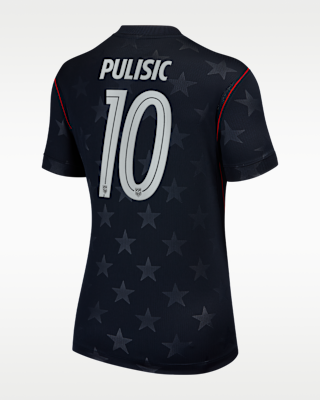 Женские джерси Christian Pulisic USMNT 2026 Stadium Away Nike Dri-FIT Soccer Jersey