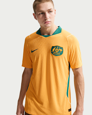 Мужские джерси Australia 2026 Match Home Nike Aero-FIT Soccer Authentic Jersey