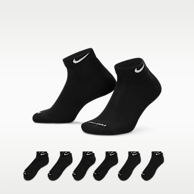 Calcetines de entrenamiento bajos (6 pares) Nike Everyday Plus Cushioned