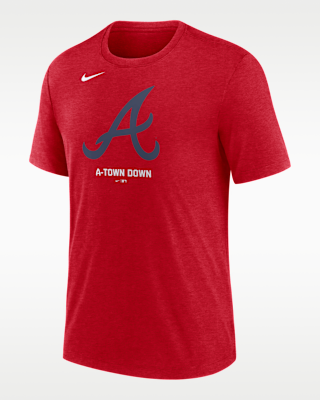 Мужская футболка Atlanta Braves Logo Nike MLB